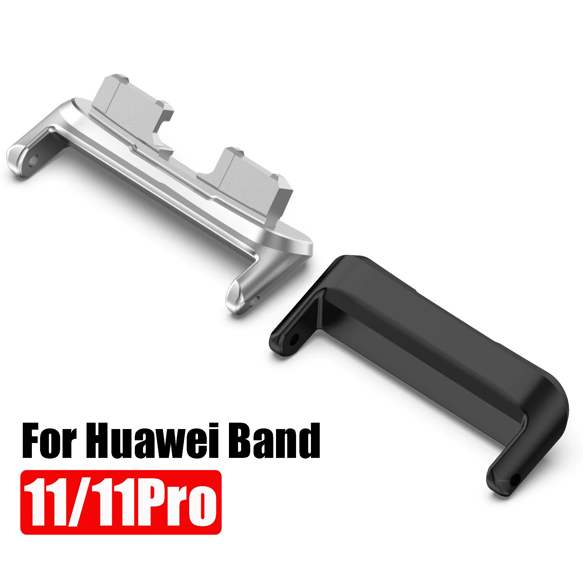 Metallverbinder für Huawei Band 11 Pro Uhrenzubehör Edelstahladapter für Huawei Smart Band 11 Bandbreite 14 mm Armband