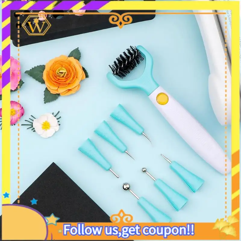 Latest-Paper Sculpting Tool Kit & Die Brush For Card Making Paper Blossom Tools For Creating Dimensional Flowers