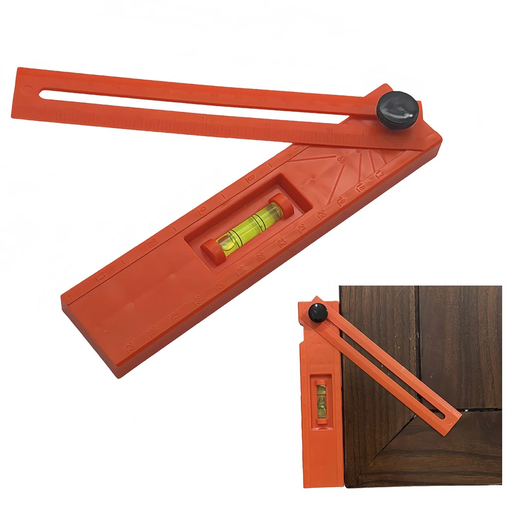 Multi-angle Marking Gauge Measuring Ruler Foldable Woodworker Horizontal Positioning Ruler For Woodworking