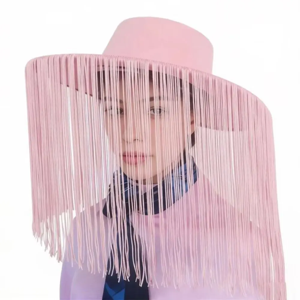 retro-fashion-wide-brim-hat-casual-comfortable-fit-wool-felt-hat-breathable-cloth-decorative-fringe-jazz-hat-prom