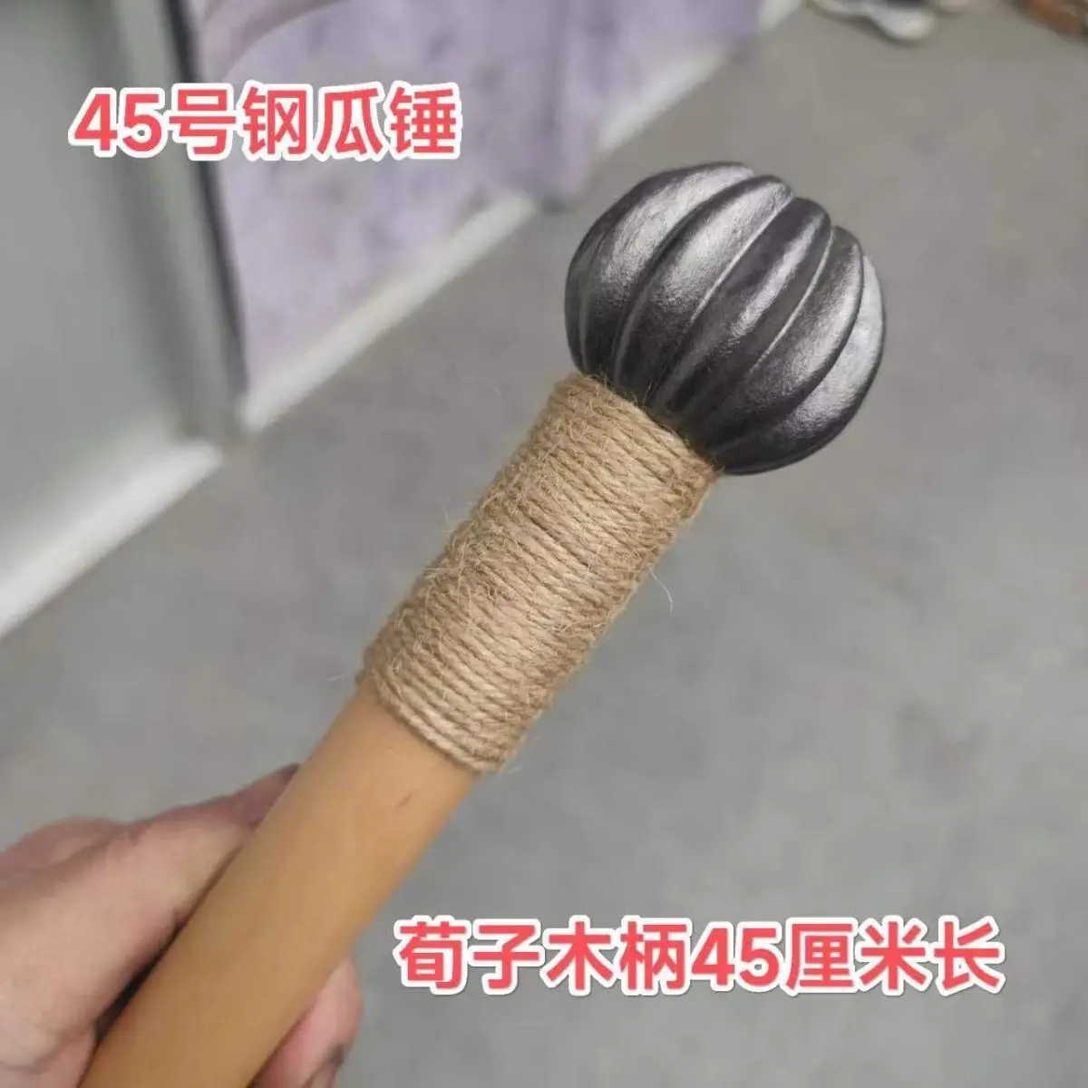 Martillo antiguo Liaojin hueso Fitness coche autodefensa ventana rota seguridad melón dorado frío