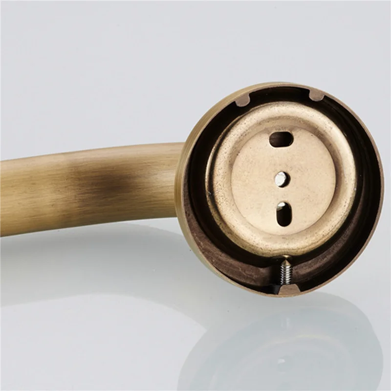 

2X поручень для ванны, антикварная латунь, поручень, подлокотник, ручка для туалета, поручень для пожилых людей, домашняя безопасность, настенный монтаж-B51B