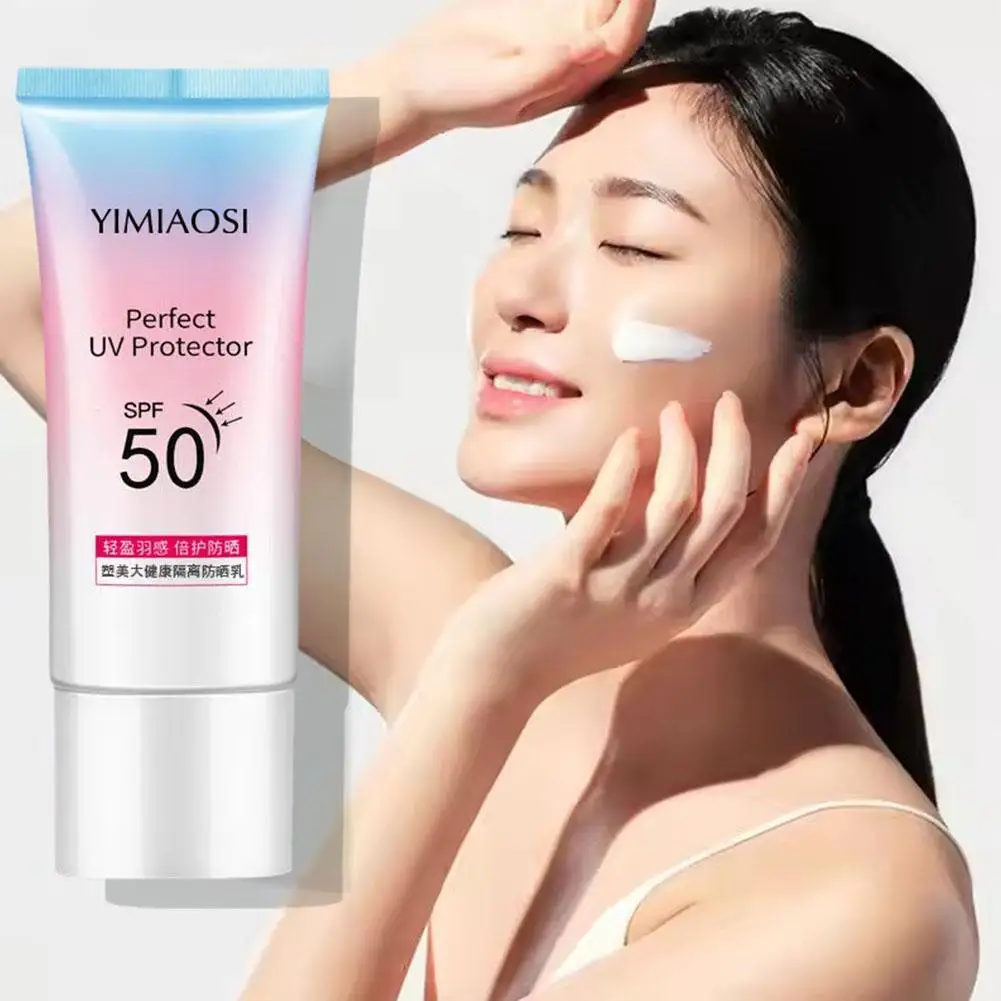 SPF50+ Waterproof Facial Body Sunscreen Whitening Sun Protective Skin Facial Protection Cream Sunblock Anti Cream Cream Sun Z6D3