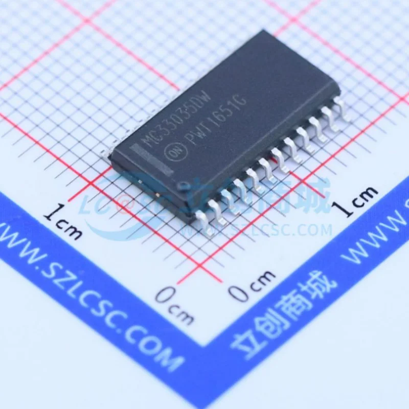 1 PCS/LOTE MC33035DWG MC33035DW MC33035DWR2G MC33035 SOP-24 100% New and Original IC chip integrated circuit