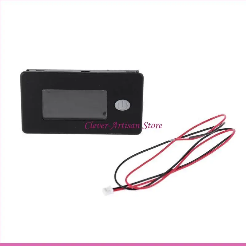 Moniteur batterie E06B 10-100V batterie numérique Capacité Testeur pourcentage Niveau tension Température Parige