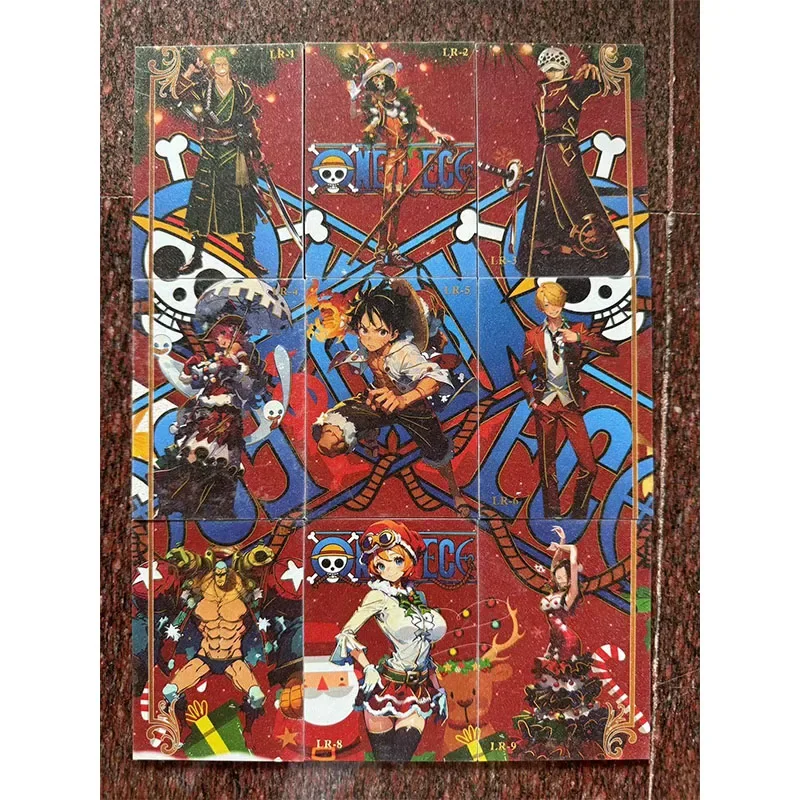 ONE PIECE ACG small set of cards Monkey D Luffy Nami Tony Tony Chopper Roronoa Zoro Boa Hancock boy Toy collection Birthday gift