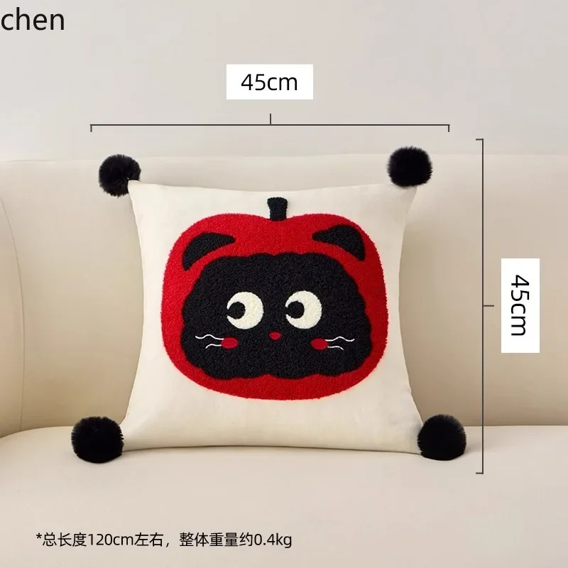 pillow pillow bed bedside living room sofa pillow cover cushion waist support core