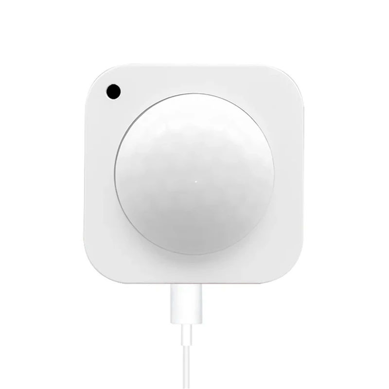 Tuya 2 In 1 Smart Zigbee PIR Motion Sensor+Brightness Passive Infrared Detector Batttery Powered Burglar Alarm Sensor Durable