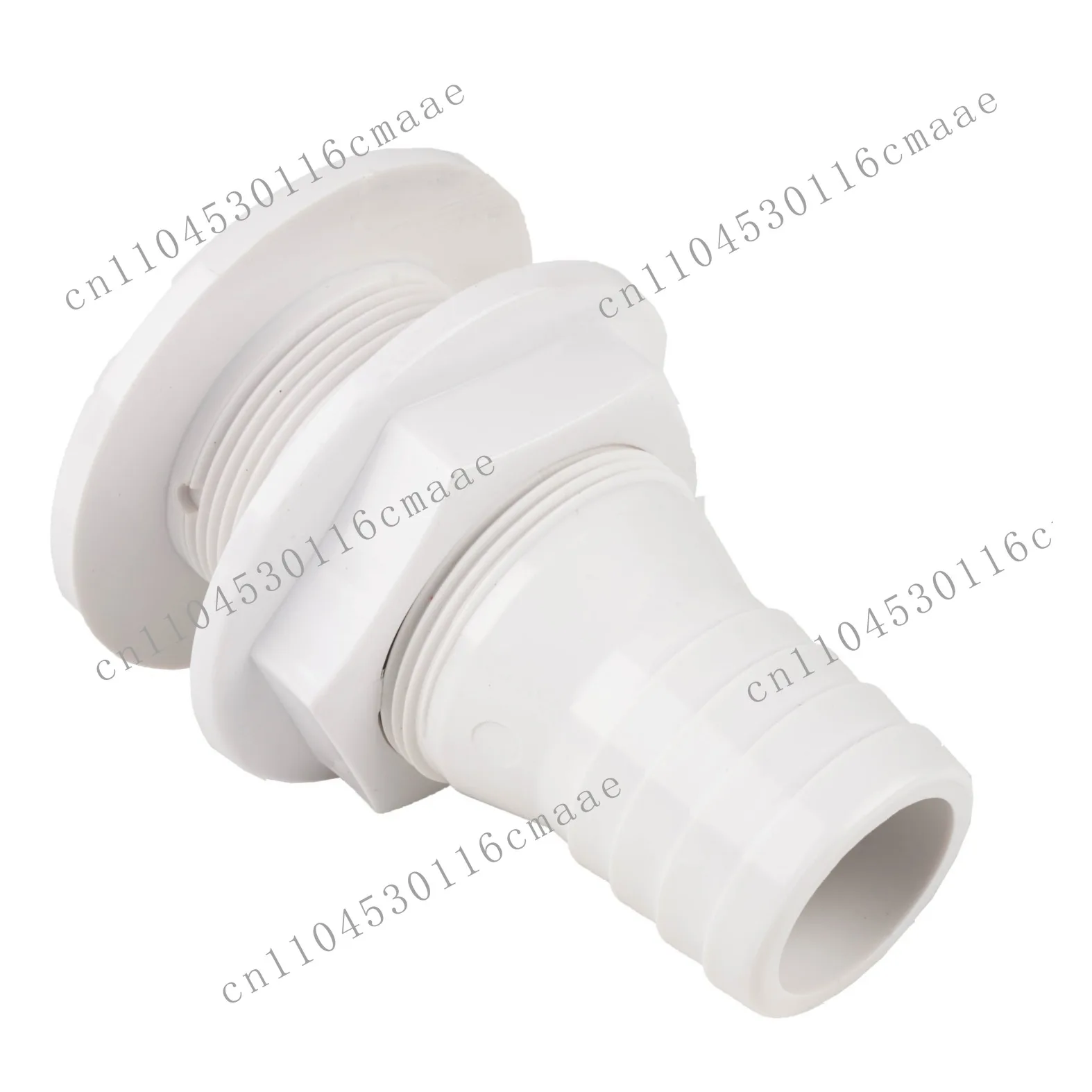 Marine Parts Drain Outlet Through Drain Connector Plastic Through Hull Outlet