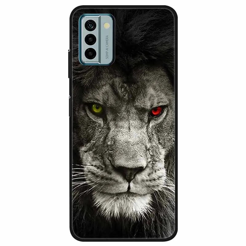 For Nokia G42 5G 2023 Case Wolf Lion Soft Silicone TPU Phone Cases for Nokia G22 G21 G11 Shockproof Covers G 42 Protection Coque