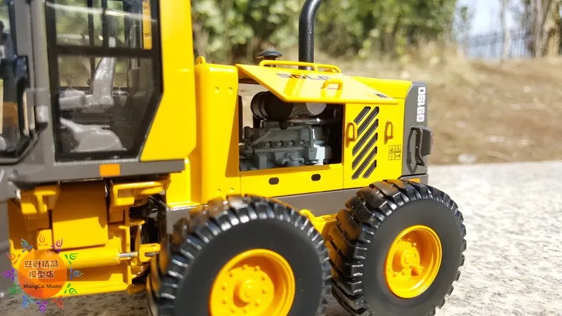 1:35 Scale SDLG G9190 Motor Grader Engineering Machinery Vehicles Model DieCast Toy gift Decoration