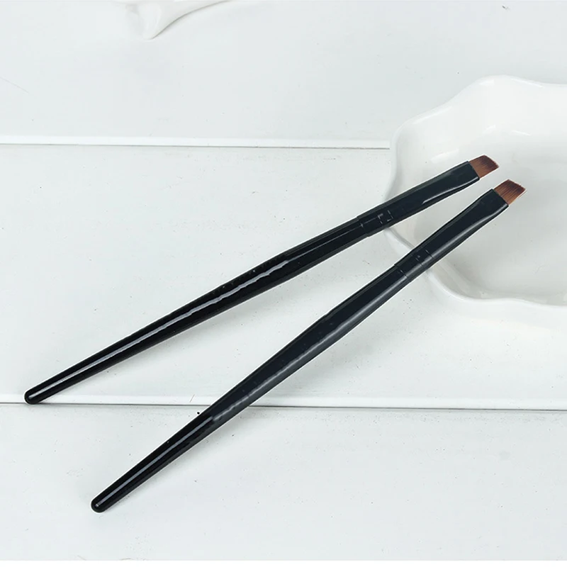 1pcs Plastic Angled Brush Makeup Eyebrow brush Long stroke brush Beauty Professional Make Up Bevel Eyebrow Brush Tools