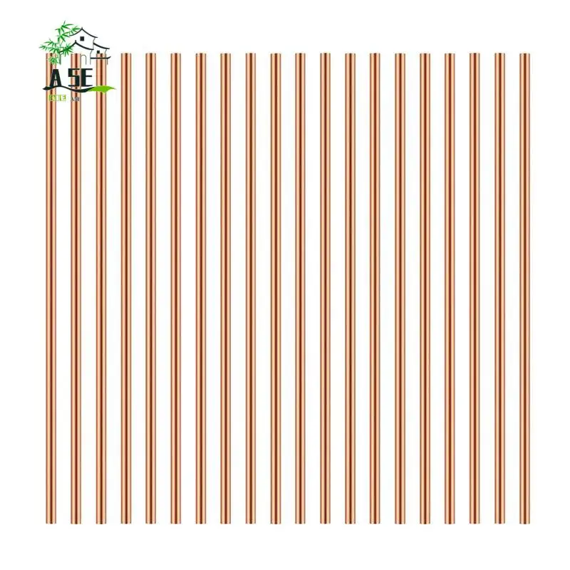 

A05E-20 Pcs Pure Copper Round Rod - 4 Inch Length, 3 Mm Diameter, Solid Copper Rod For DIY Metal Crafts And Working Hobbies