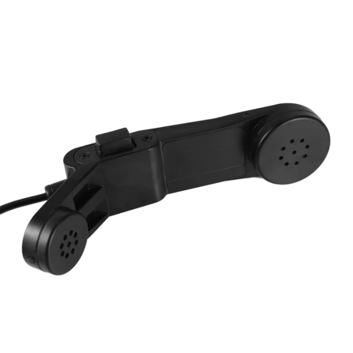 2Pin K-Type Army Retro Telephone Shoulder PTT Mic Microphone for Kenwood Baofeng UV-5R BF-888s Puxing TYT HYT Radio