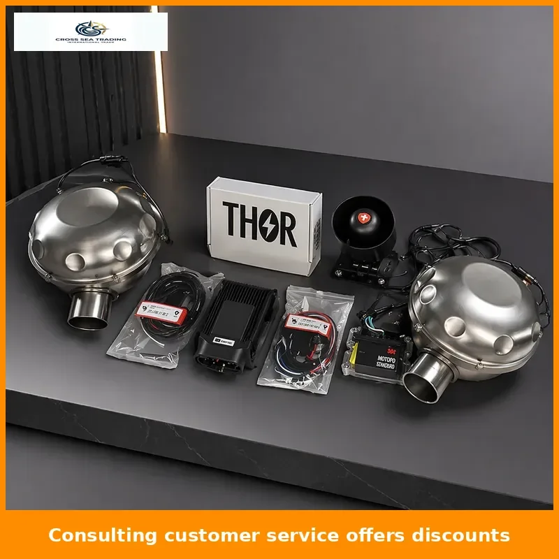 Car Exhaust Sound Simulator Dual Electric Valve APP Control Racing Sound