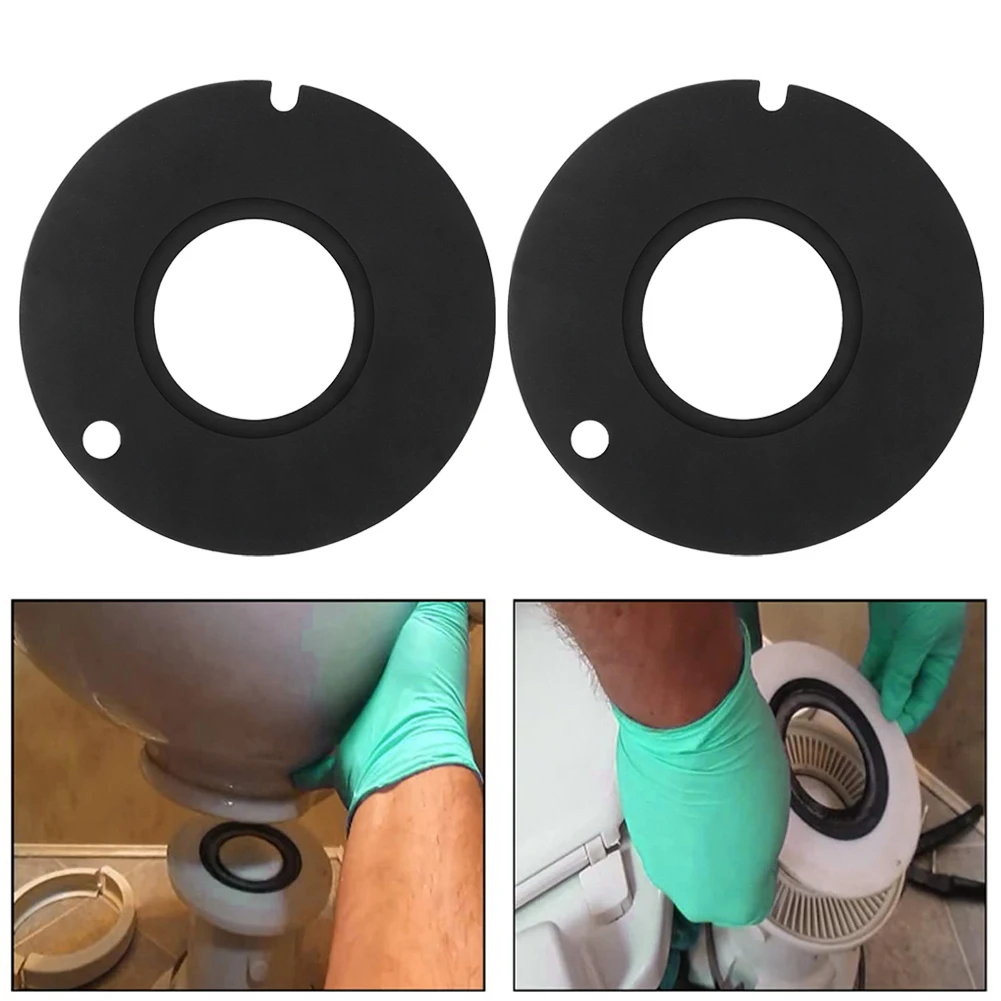 for Hygienic for rv Toileting for Black for rv Toilet Seal Kit for rv Toilet Rubber Gasket Effective Leak Solution Innovative