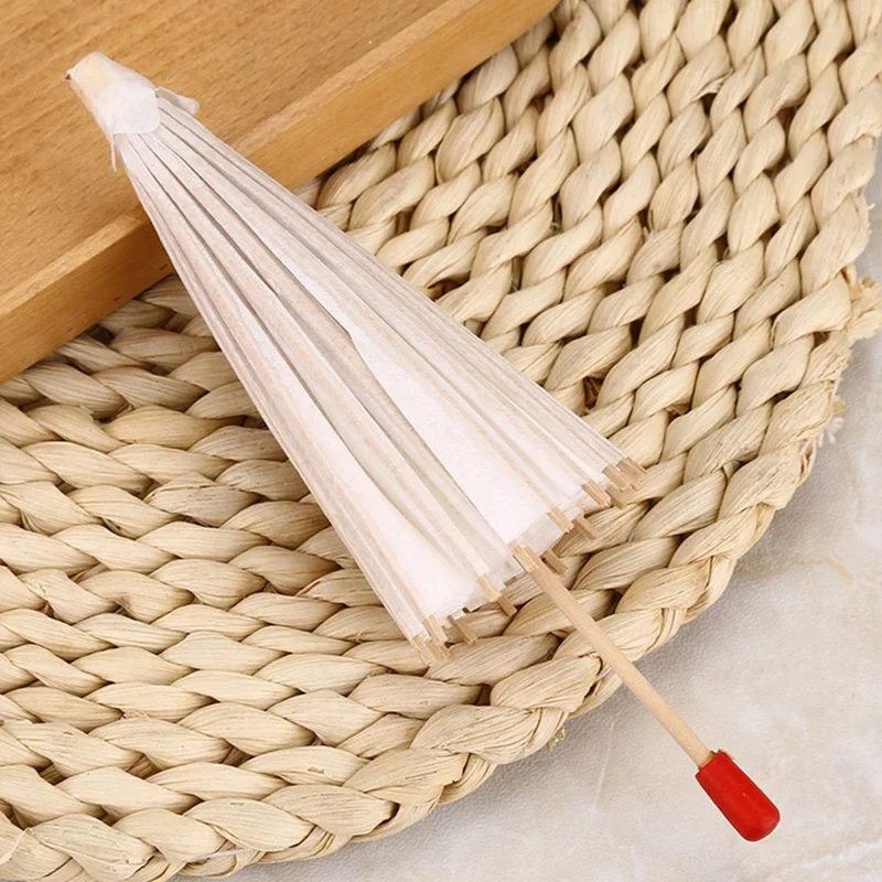 Chinese Style DIY Paper Umbrella Photo Props For Women Girl Wedding Dance Prop Oil Paper Dancing Umbrellas Party Favor Decor