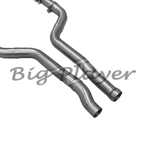 मर्सिडीज के लिए फैक्टरी स्टेनलेस स्टील CLS63 AMG एग्जॉस्ट डाउनपाइप, बेंज CLS63S AMG 5.5T 2007-2017 फ्री फ्लो पाइप 8 best sales कक्षा 63 - №3