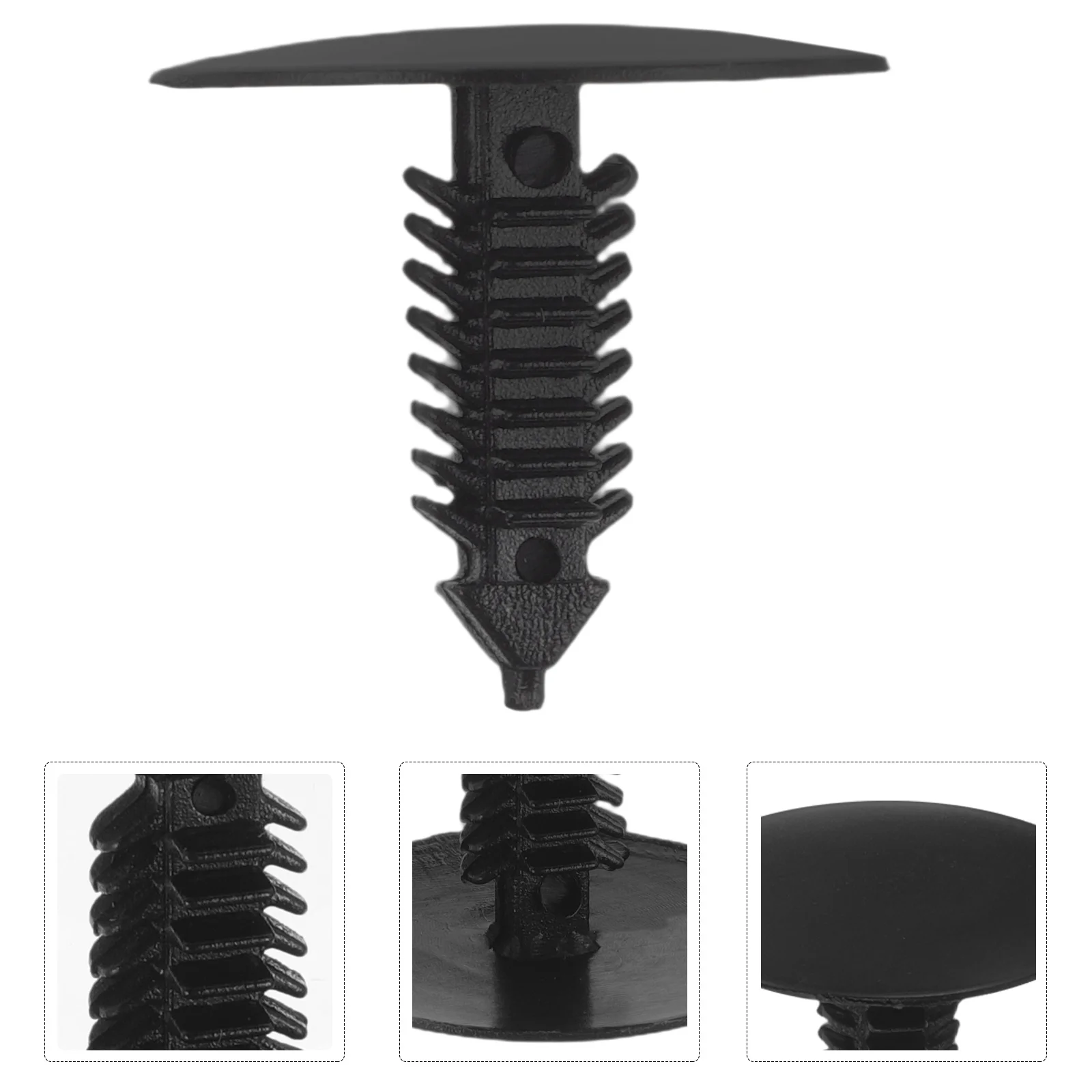 

50Pcs Automotive Push Clips Durable Plastic Fasteners for Door Panels Trunk Liners Easy to Install No Tools Required