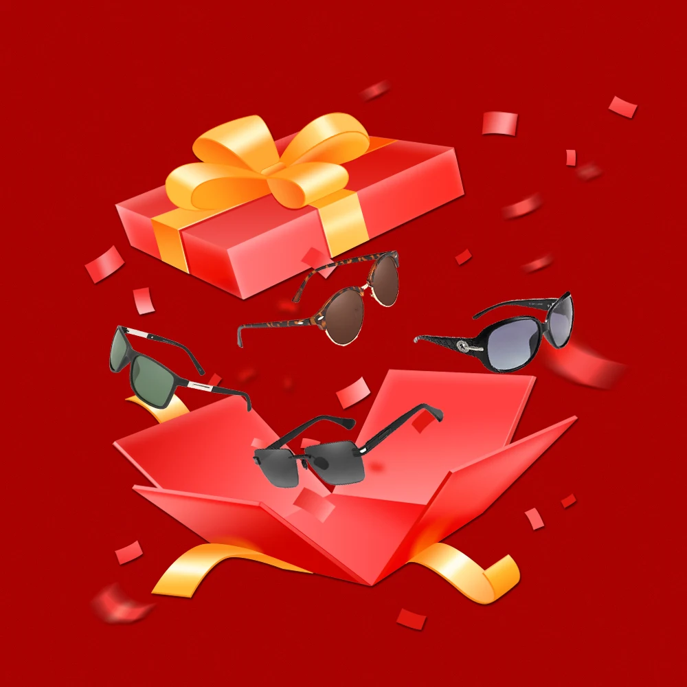 1/2/5/10/20 PCS Casual Randomly Sunglasses For Men Women Mystery Summer Leisure Beach Glasses