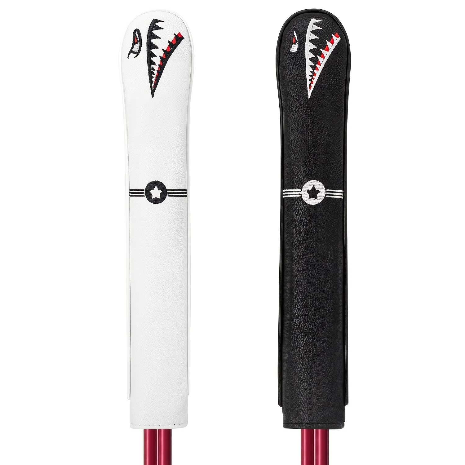 1pc Shark Style Directional Golf Club Head Cover, Fashionable Golf Direction Stick - Protective Durable Accessory