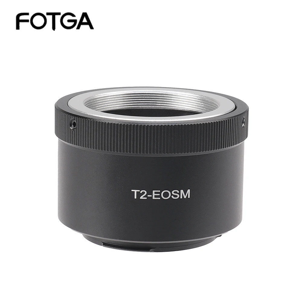 

FOTGA T2 Lens Mount Adapter Ring for Canon EOS M M1 M2 M3 M4 M5 EF-M Mirrorless Camera Fotografica Photography Accessories