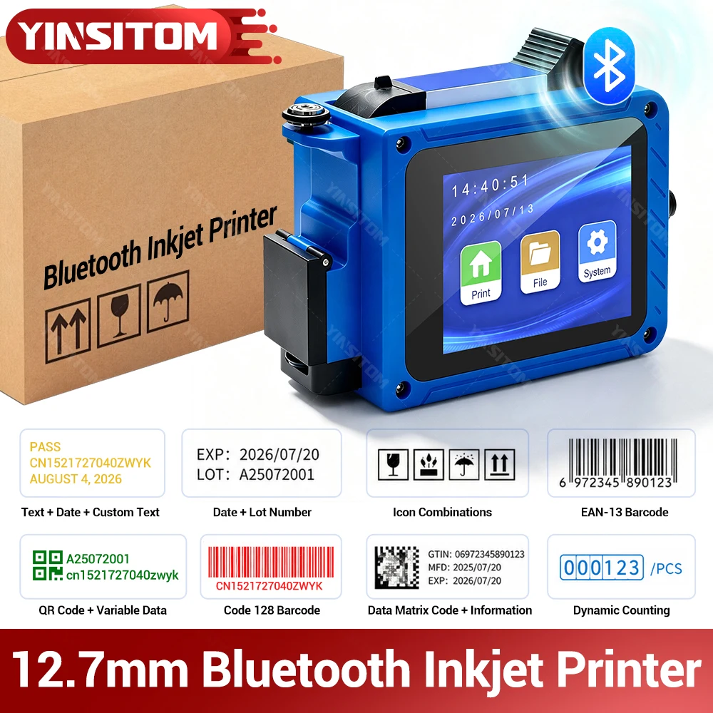 Commercial Printing And Packaging - Портативный струйный принтер для кодировки с