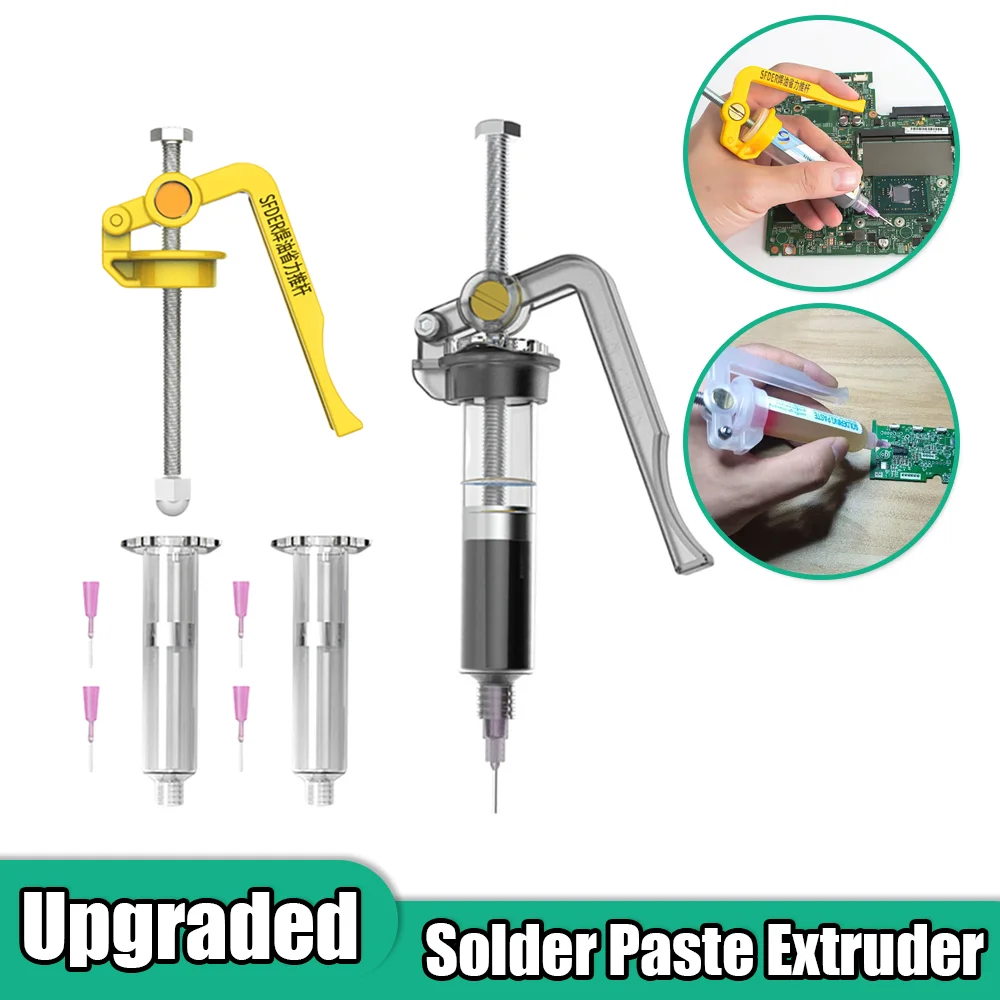 Solder Paste Extruder Welding Oil Booster Propulsion Tool Uv Glue Rod Boosters Circuit Board Soldering Accessories Tools