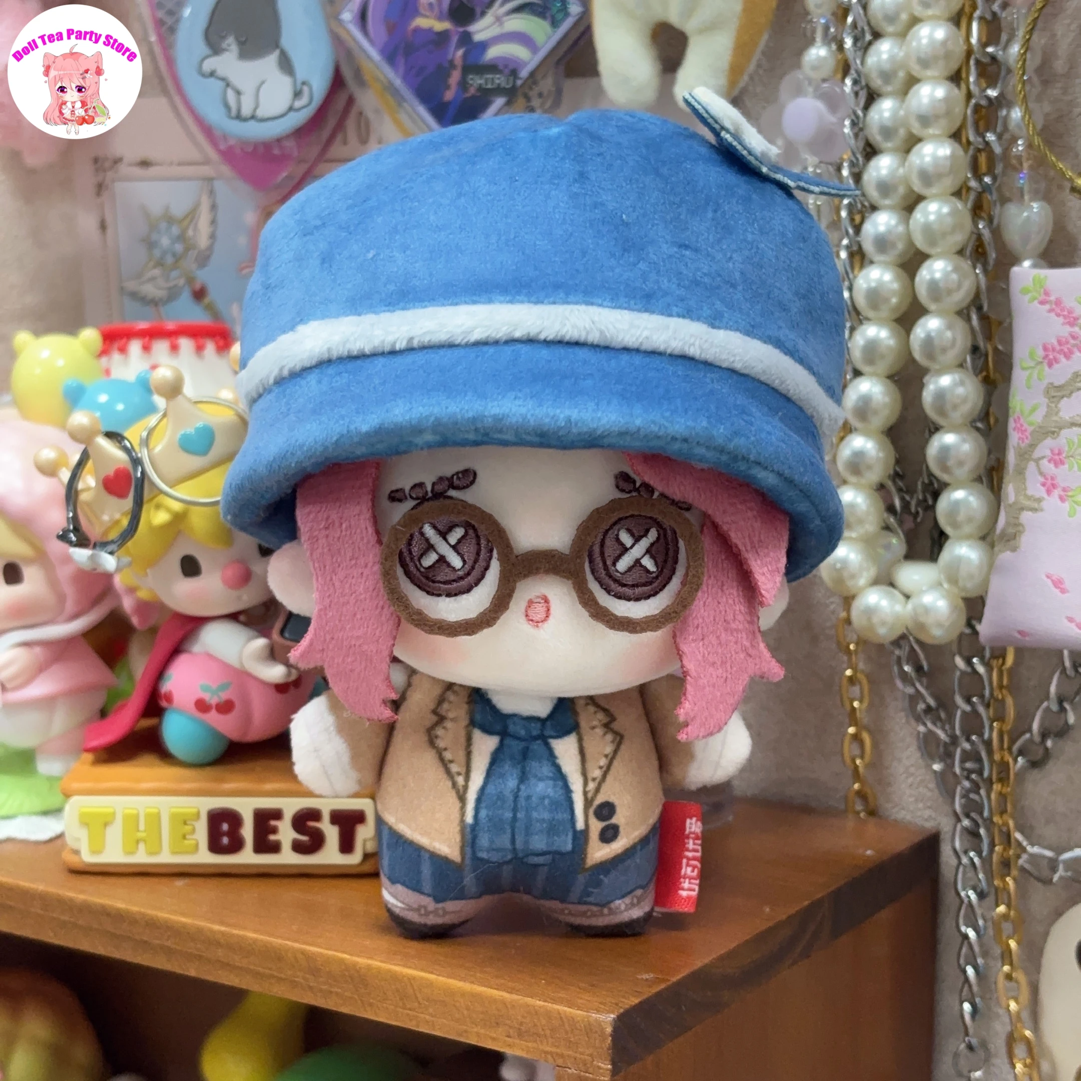 

Identity V Series Helena Adams The Mind's Eye Hat Съемная плюшевая кукла Морская звезда Тело Плюшевый кулон Брелок Аниме Игрушки Подарок