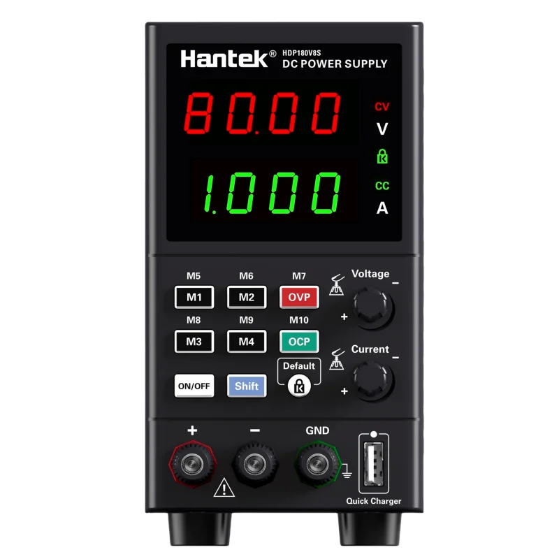 Hantek Power Supply: USB Fast Charging AC Input Stable Output 0-160V 0-8A 1CH View Details