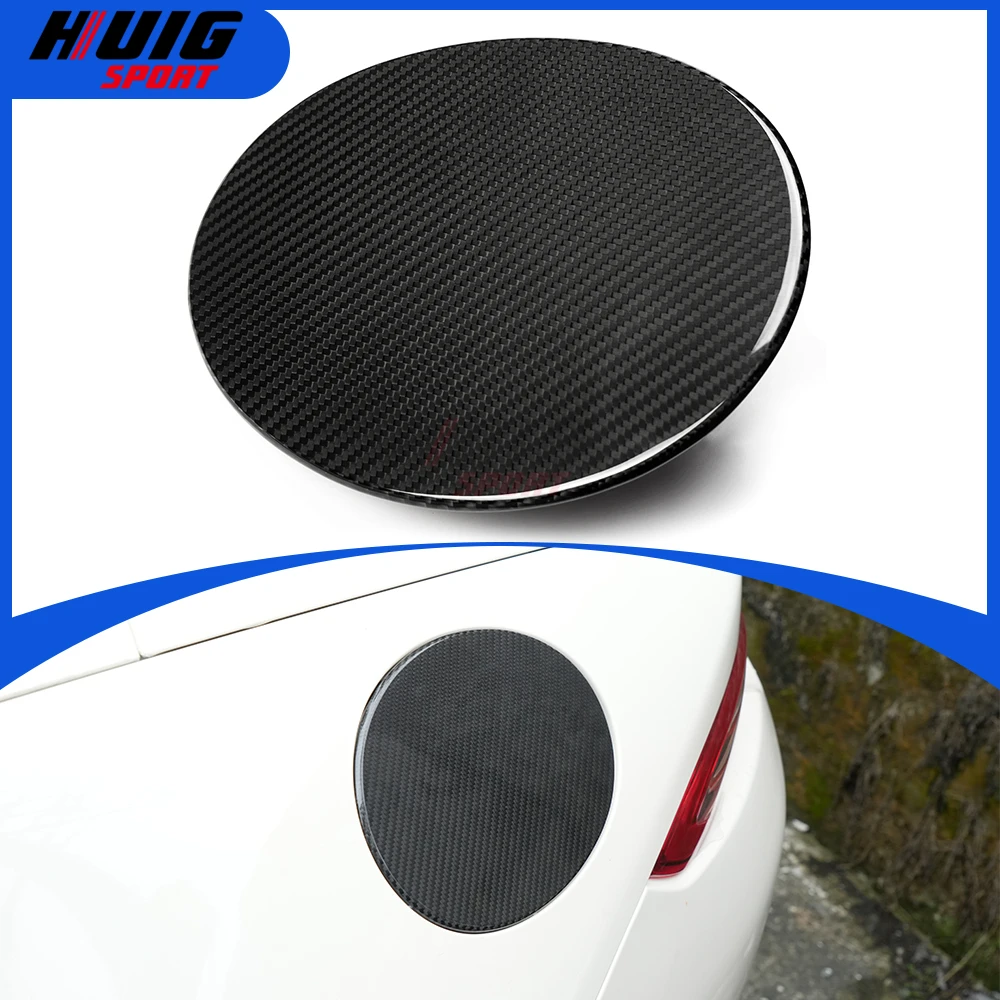 

DRY Carbon Fiber Exterior Car Rear Tank Fuel Cap Gas Oil Decor Cover Trim Accessories For Mazda MX-5 MX5 Miata 2015-2024