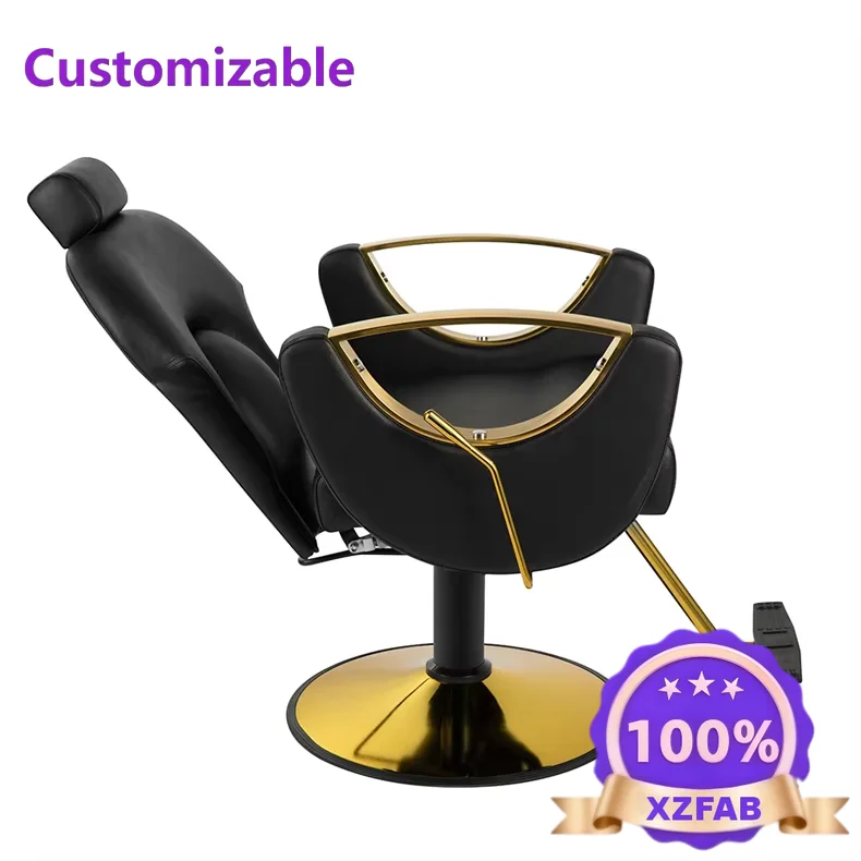 Factory Direct 2026 Barber Chair Salon Chairs Beauty Salon Waiting Chairs for Hair Stylist Hydraulic Armchair Height Adjustable