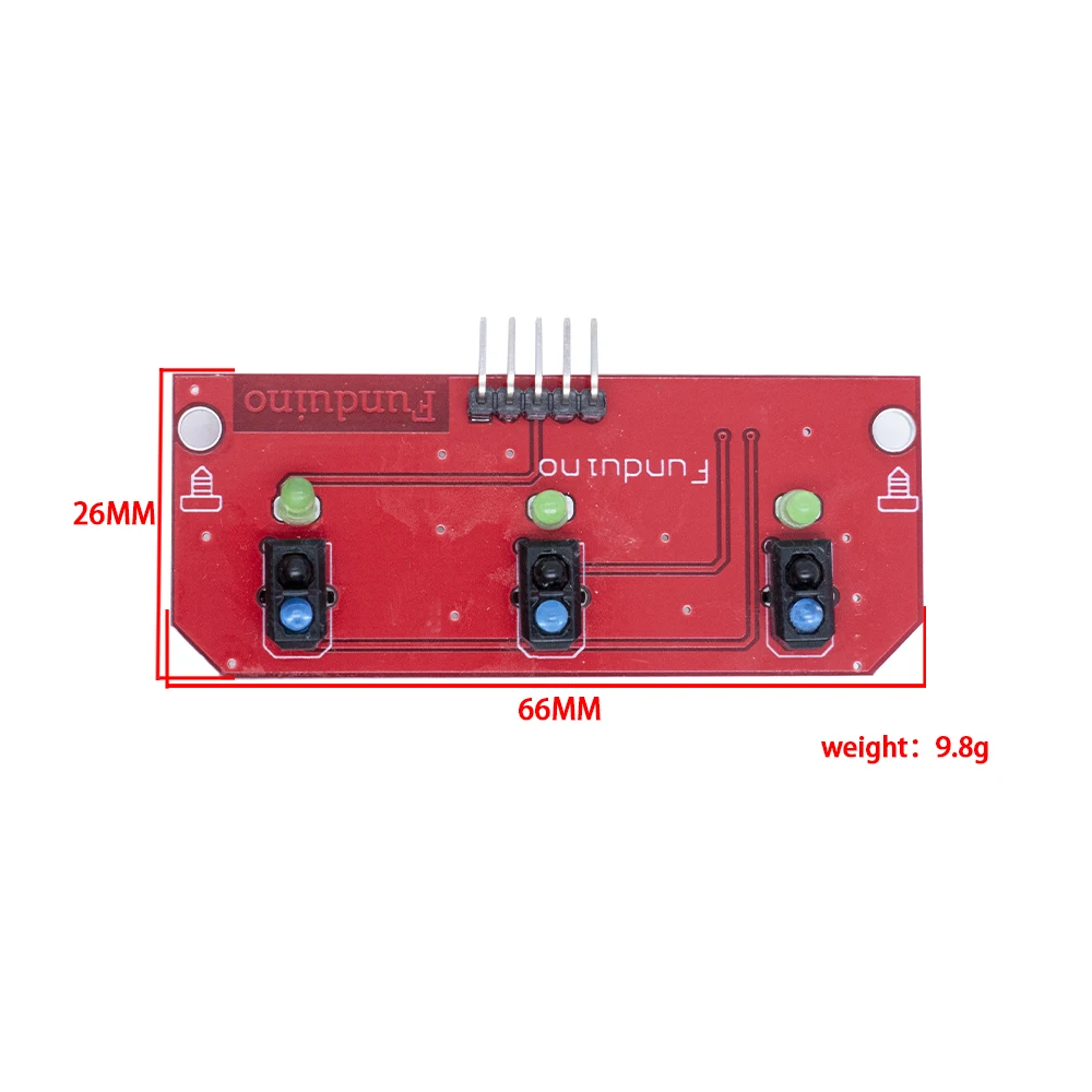Infrared Reflective Sensor TCRT5000 3-way tracing/tracking module line patrol obstacle avoidance car robot sensor module