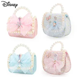 Disney Frozen 2 Elsa Anna Princess borse a tracolla borsa Anime per bambini borsa per la spesa moda ragazza borsa a mano borse portamonete regali