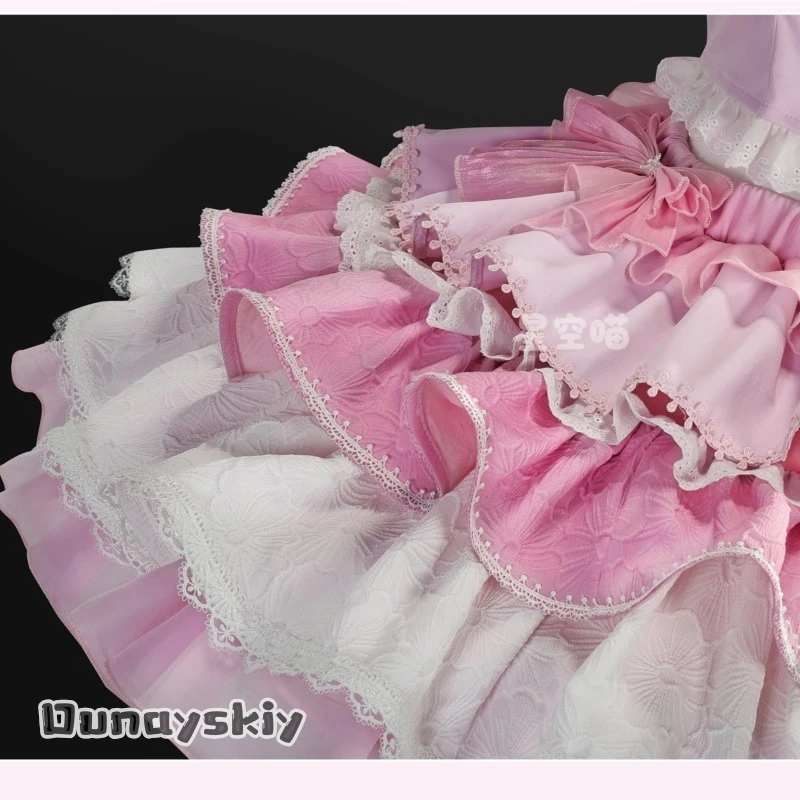 أزياء أبويلا ماجي مادوكا ماجيكا مادوكا كانام التأثيرية أزياء أنيمي السحرية للفتيات {أماندا كوس} فستان لوليتا الحلو للنساء كاواي