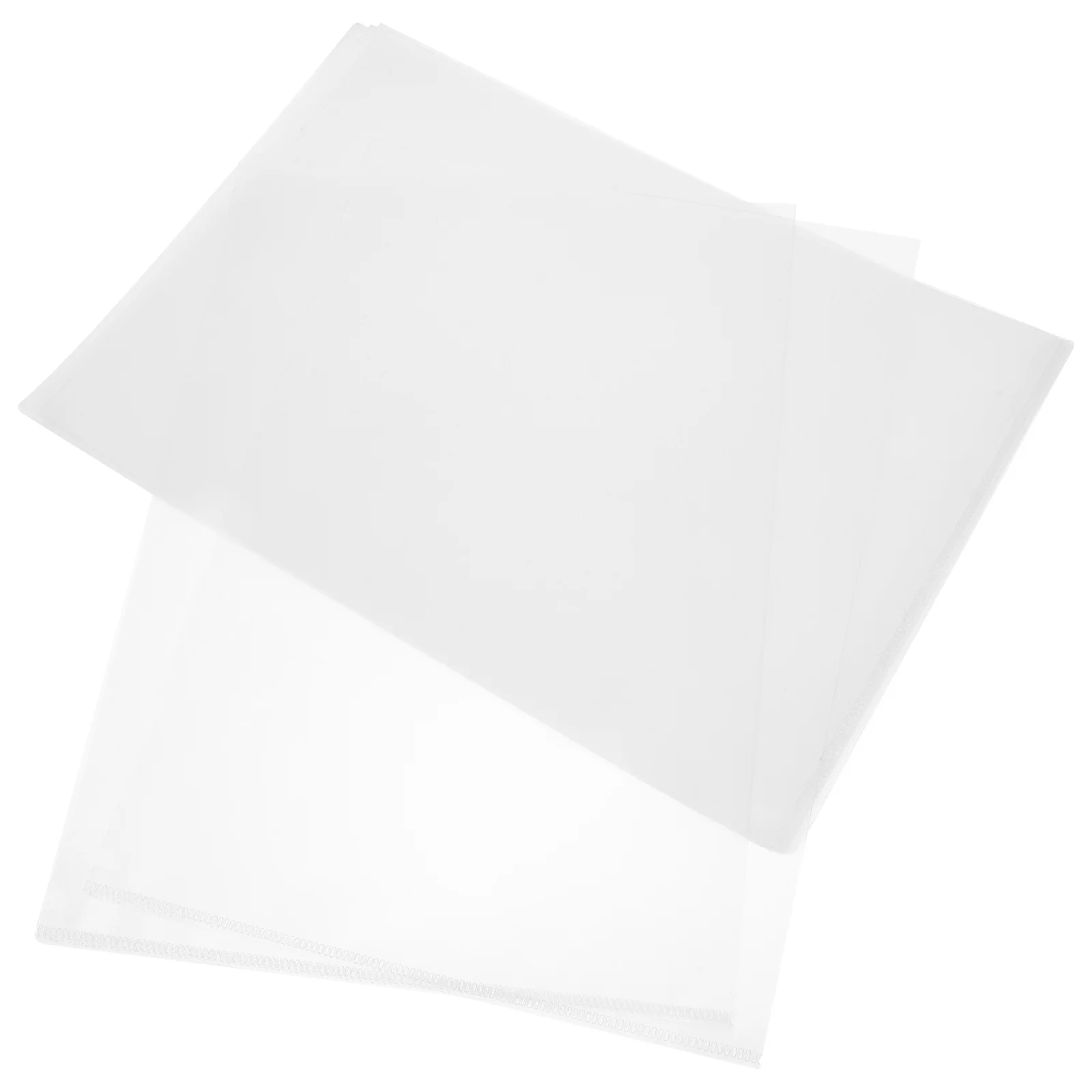 

100 шт. папка для файлов формата А4, L-образный прозрачный пластиковый держатель для документов, проектная бумага, офисные канцелярские принадлежности, органайзер, рукав