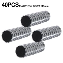 40pcs Coin Capsule Holder For 16/20/25/27/30/33/38/46mm Coin Capsules Storage Box Plastic Coin Cases Bax Holders Protector