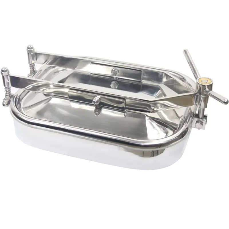 

DONJOY Square Tanks Manhole Cover Stainless Steel SS304/SS316L DONJOY Or OEM Nylon, 304 Max. 0.5bar CN;ZHE 425*335,535*435 ERK