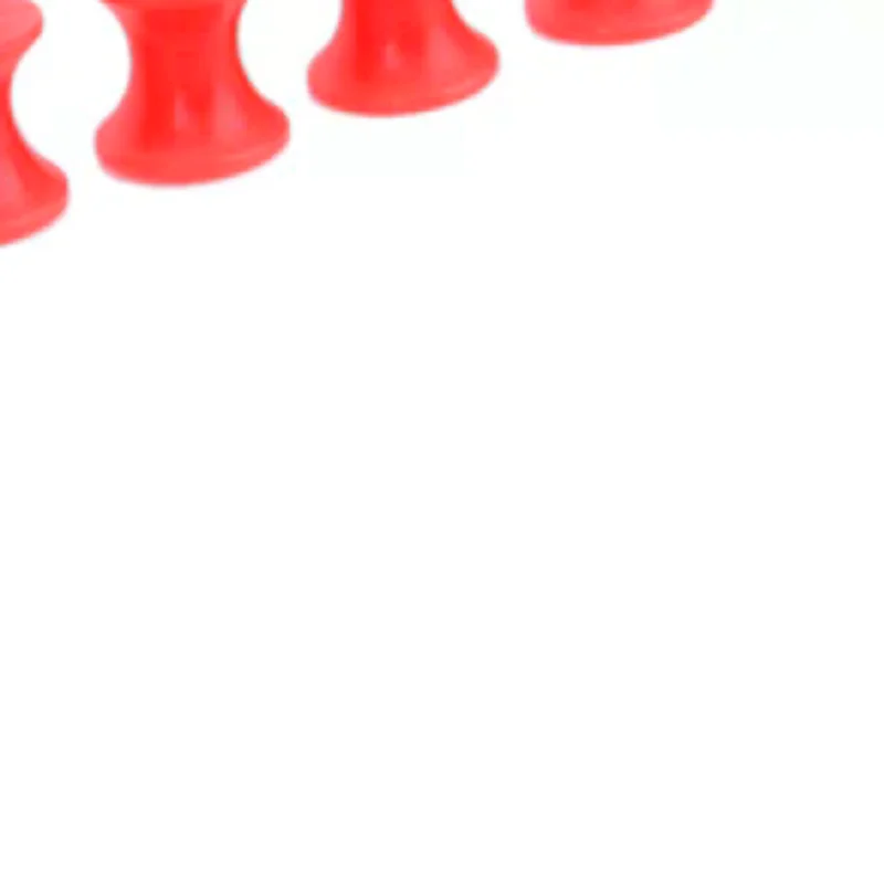 

(SH）[LA]50Pcs Red Golf Tee Sport Double Deck Golf Ball Tees 31MM Golf Training Accessories