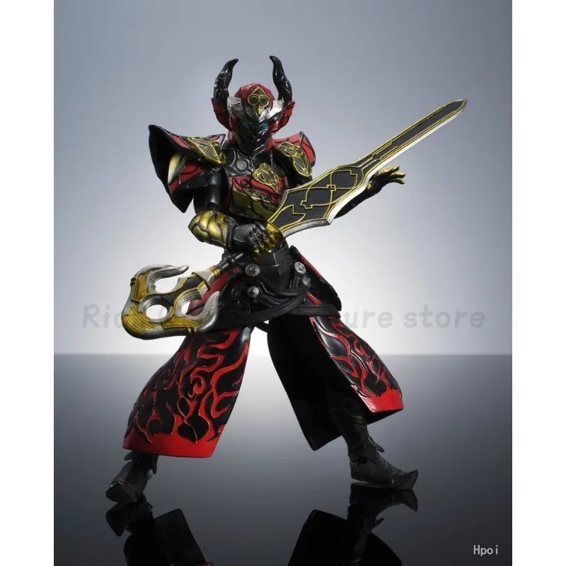 【متوفر】نموذج مجسم الرسوم المتحركة الأصلي BANDAI S.H.F LORD BARON KAMEN RIDER GAIM #3