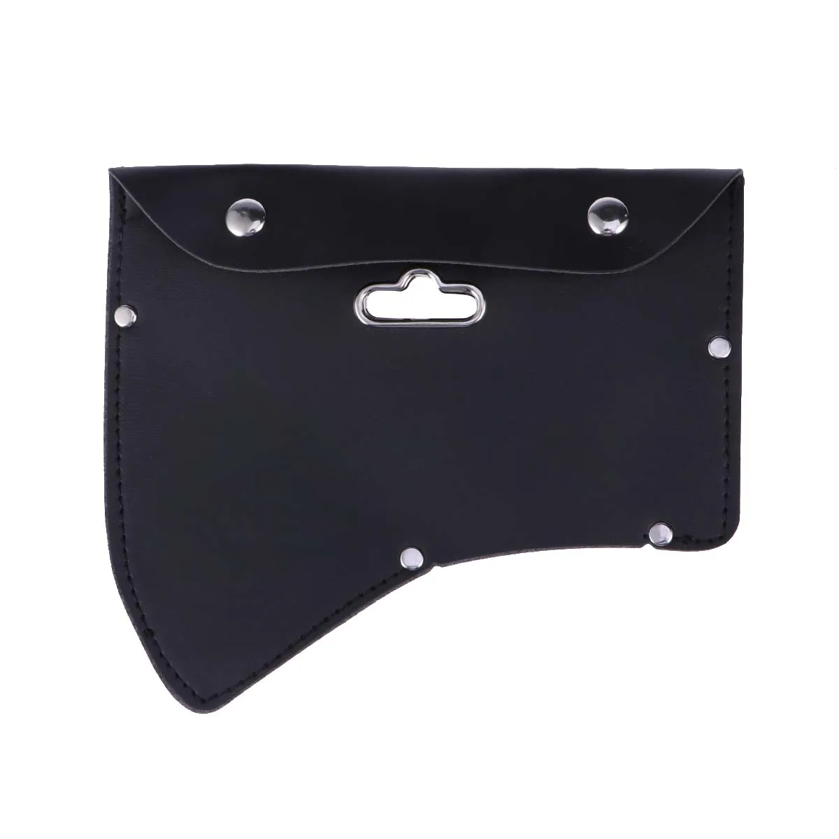 

Axe Ax Sheath Protective Cover For Axe Head Durable Long Lasting With Hook Hanging Storage Black Color