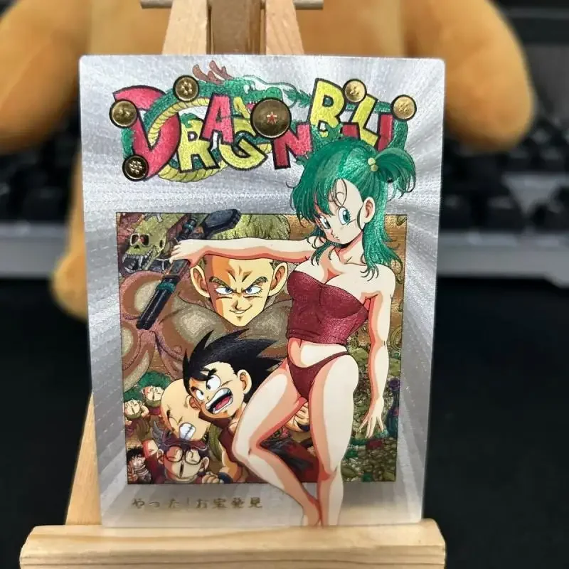 Dragon Ball Son Goku Bulma Torankusu Gotenks Homemade Flashcards Anime Characters New Game Collections Boys Birthday Gift