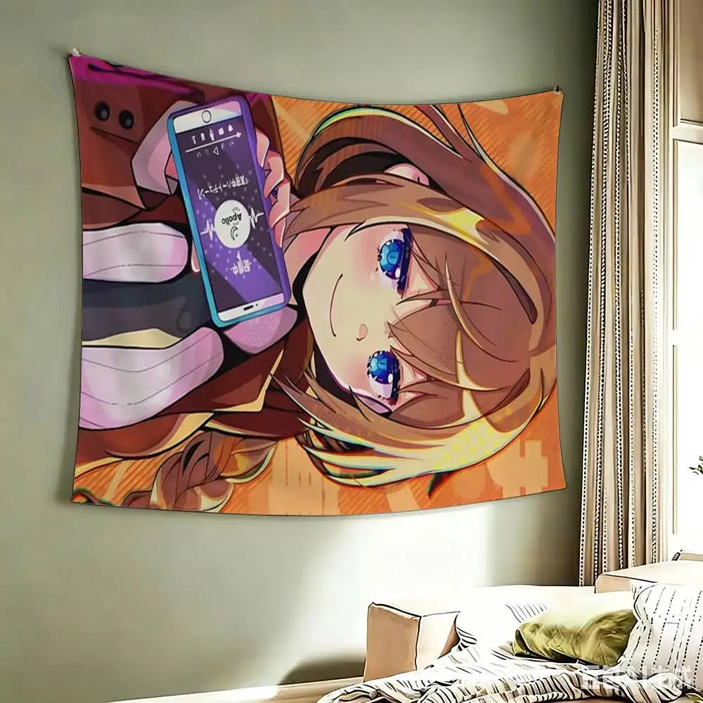 Rikka Inohana Tune In to the Midnight Heart flag Best Price Decoration Outdoor Picnic Party Art Hanging Party