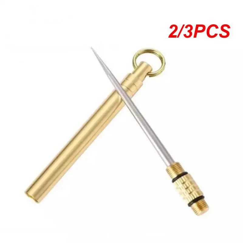 2/3PCS Cleaning Brush Durable Portable Titanium Alloy New Tooth Cleaning Accessory Tooth Picking Artifact Hot Sale Fruit Fork