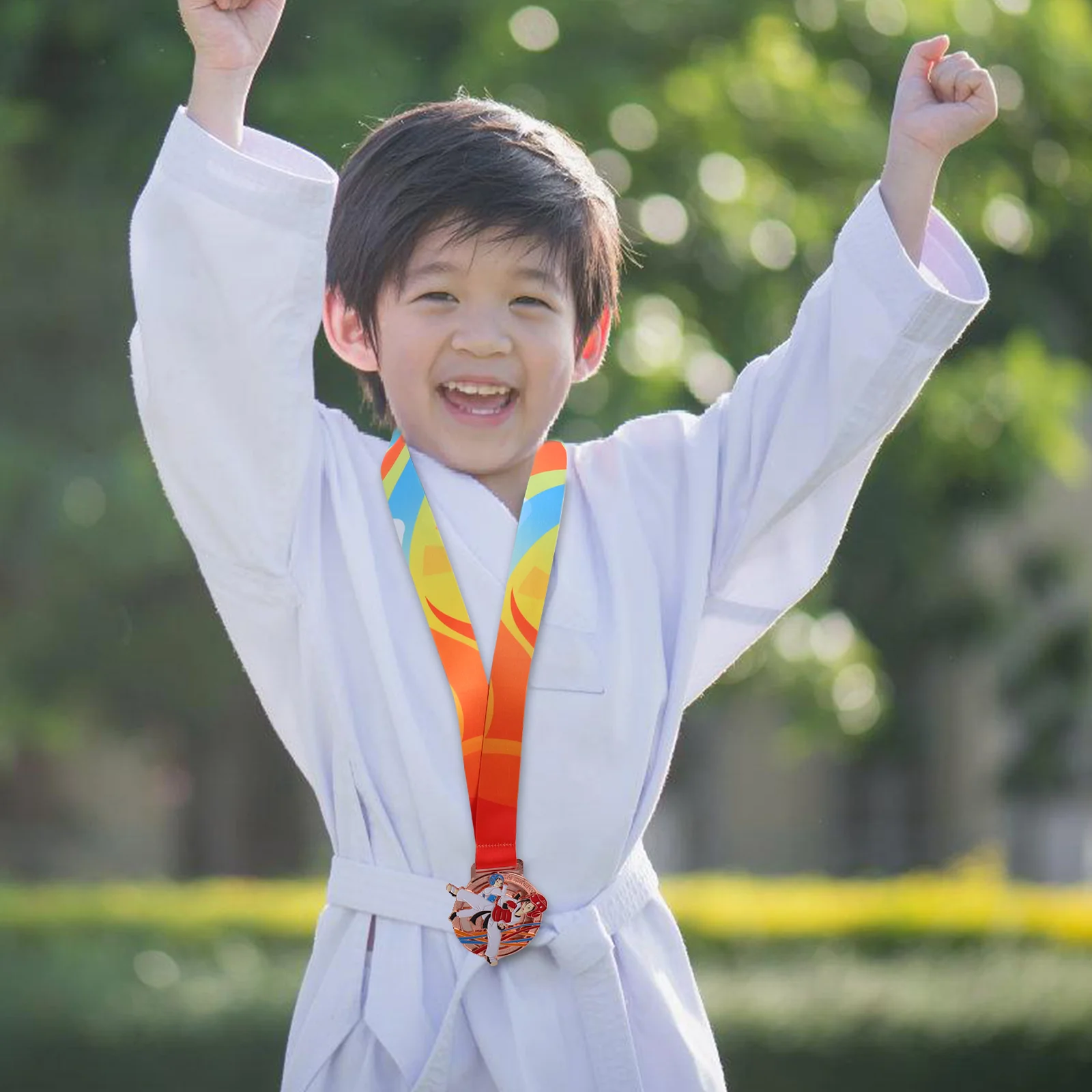 

Защита живота для тхэквондо, каратэ, медали победителя, бронзовая награда, защита груди, искусство