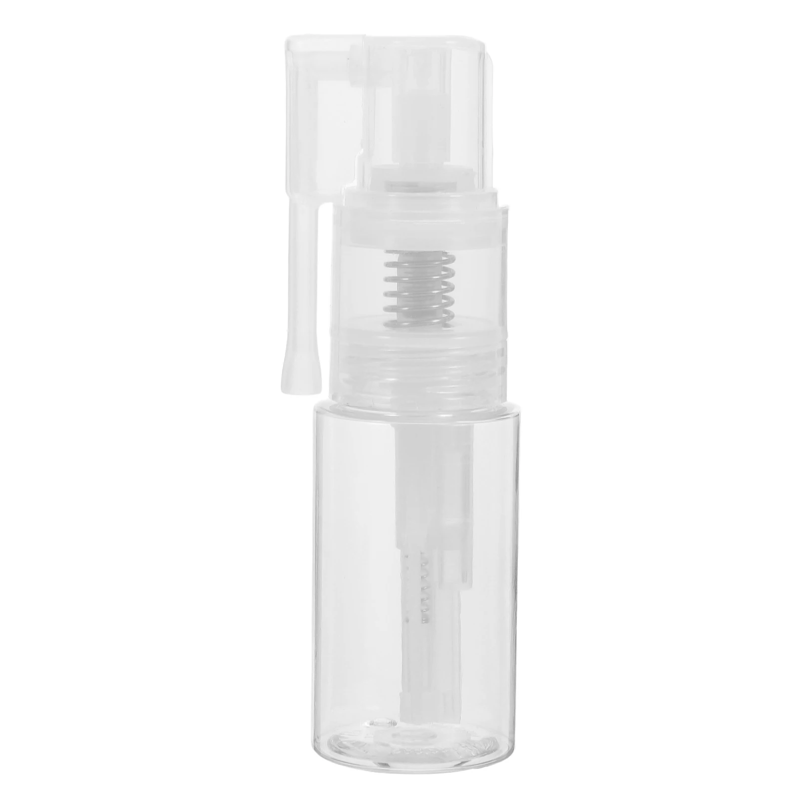

Plastic Powder Bottle Container Refillable Durable Plastic Powder Spray Bottle Portable Long Nozzle Oral Medicine Travel Daily