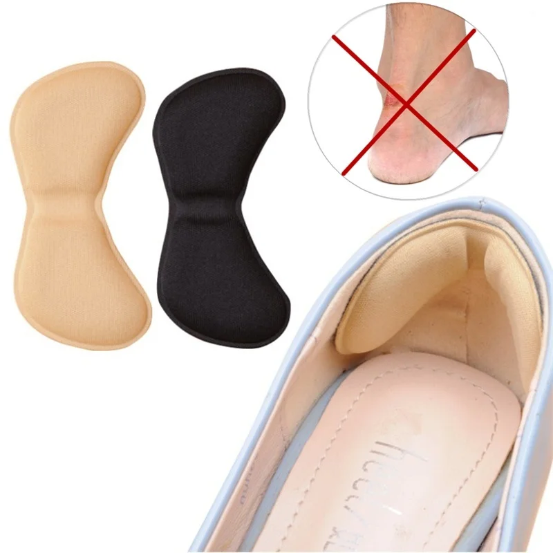 12PCS Heel Insoles Patch Pain Relief Anti-wear Cushion Pads Feet Care Heel Protector Adhesive Back Sticker Shoes Insert Insole