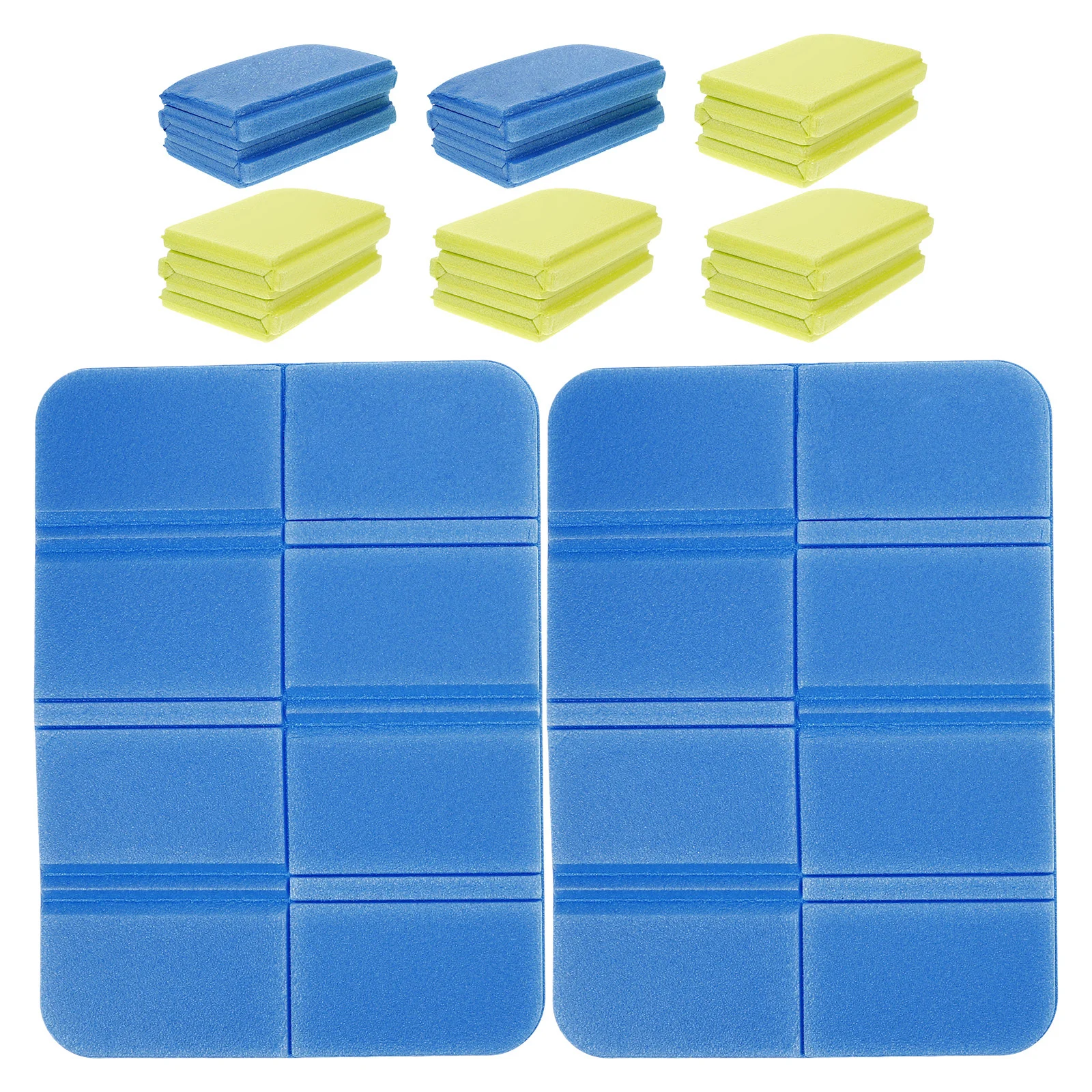 

8pcs Outdoor Mat Lightweight Durable Foldable Picnic Durable Picnic Mat Pad Double Layer Waterproof Beach Hiking