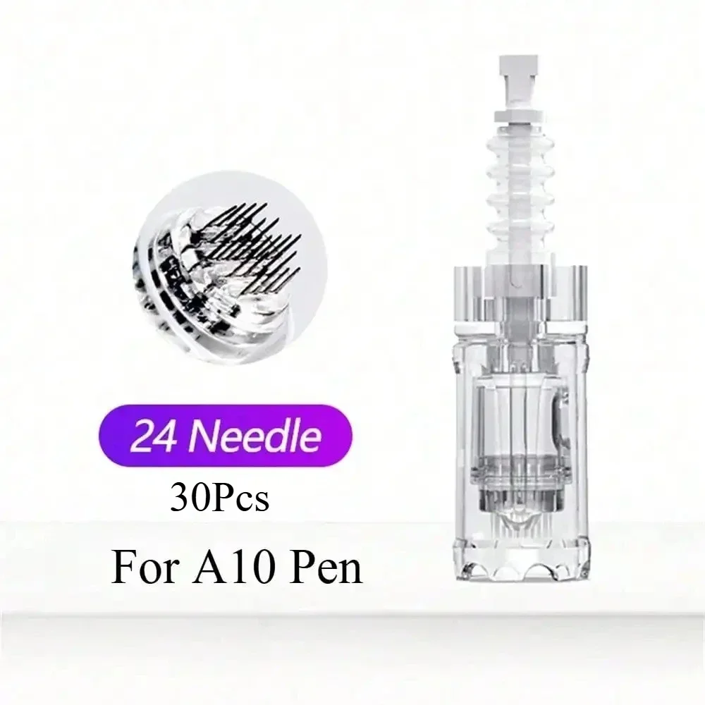 30 Stück 12/24/36/42 Nadeln Runde Nano-Nadel-Kartuschen, Nadellänge 0,25 mm, Ersatz für Microneedling-Pen zur Hautpflege für Dr. Pen A10 – Detail 11