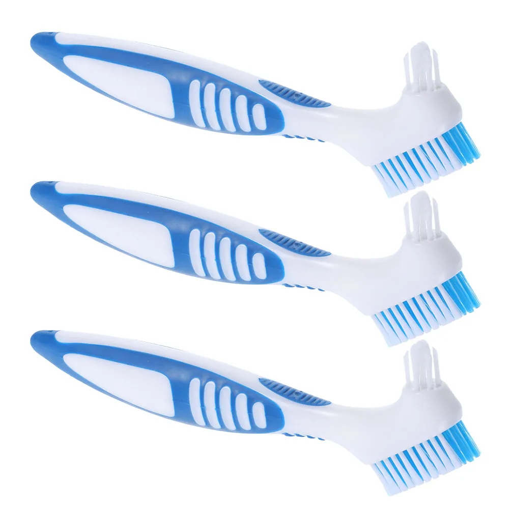 3Pcs Turtle Shell Cleaning Brush ABS Material Strong Cleaning Power Comfortable Grip Mud Remover Tool for Turtle Shell